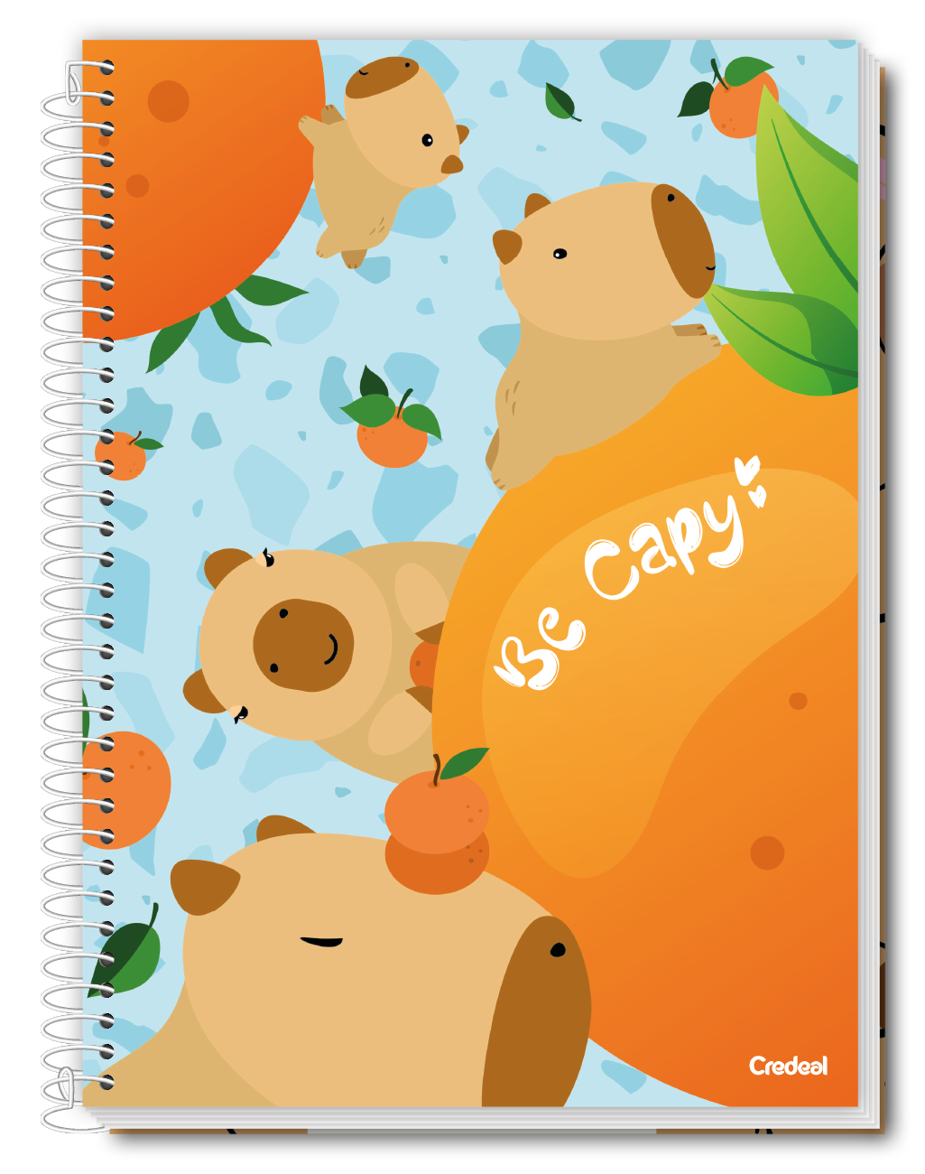 Be Capy - Caderno Espiral