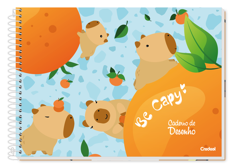 Be Capy - Caderno de Desenho