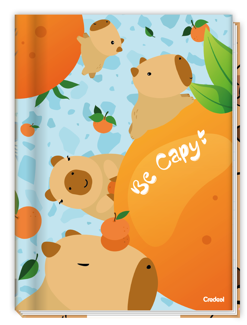 Be Capy - Caderno Costurado