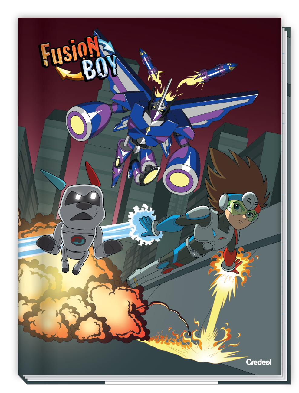 Fusion Boy - Caderno Costurado