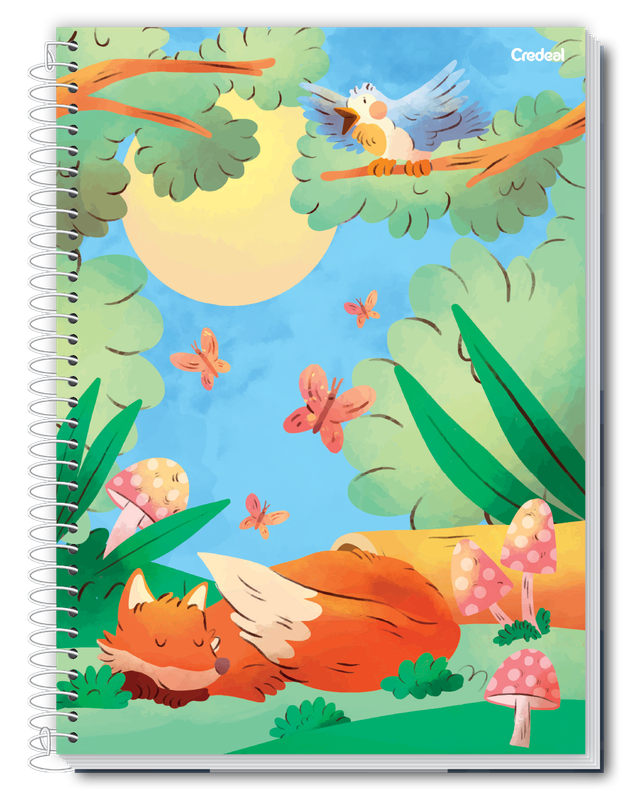 Station Colors - Caderno Espiral