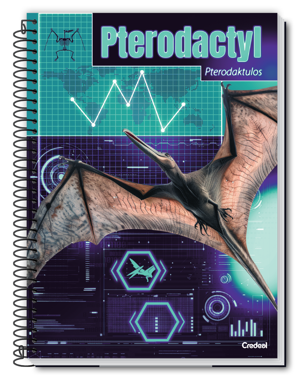 Super Dino - Caderno Espiral