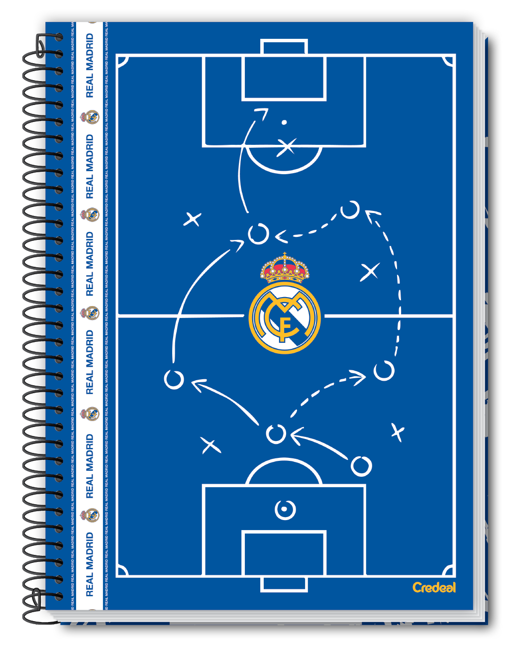 Real Madrid - Caderno Espiral