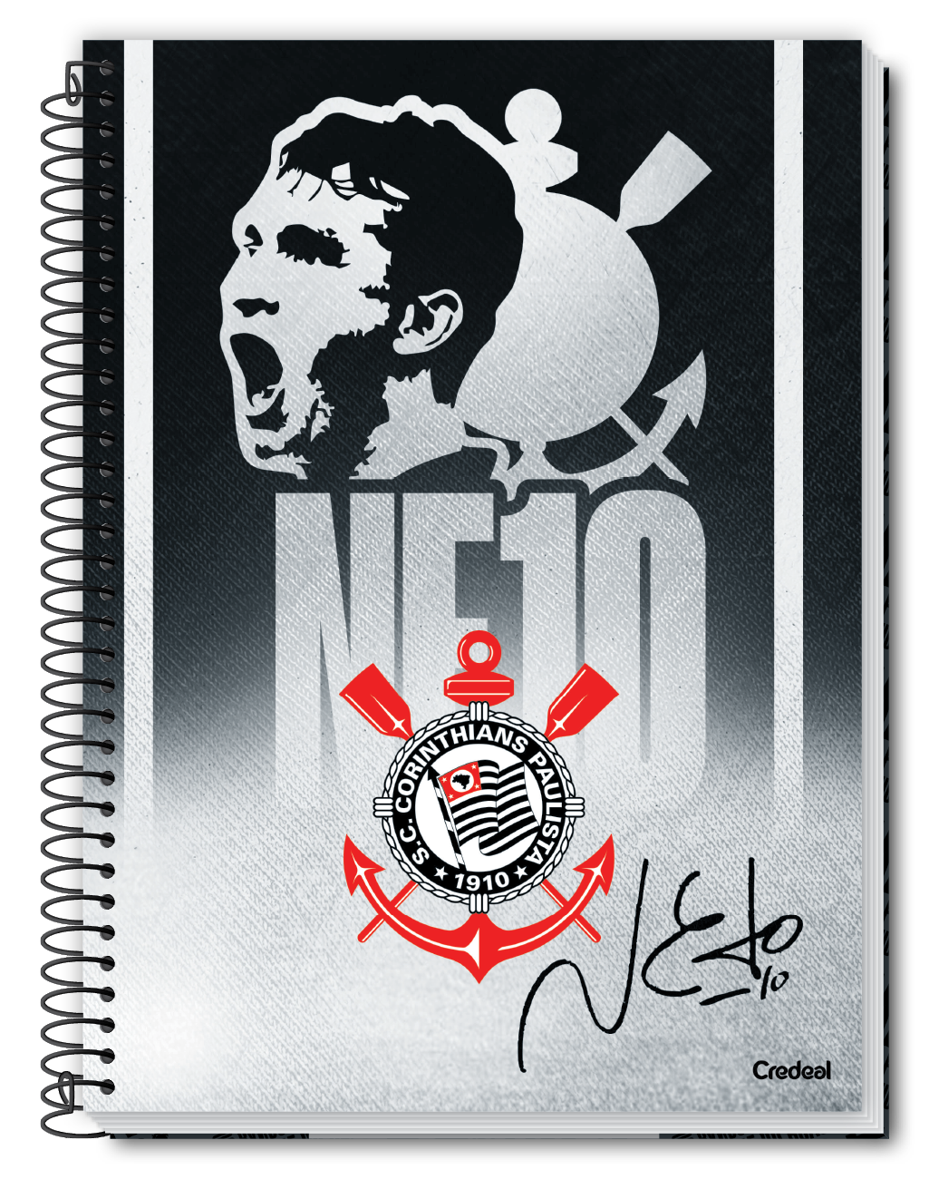 Craque Neto - Caderno Espiral Craque Neto - Caderno Espiral