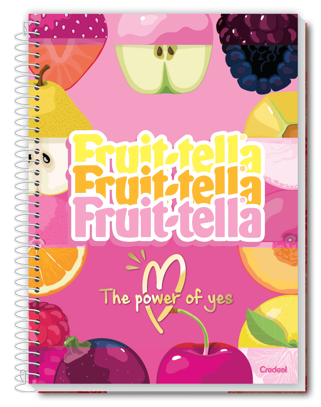 Fruit-tella - Caderno Espiral Fruit-tella - Caderno Espiral