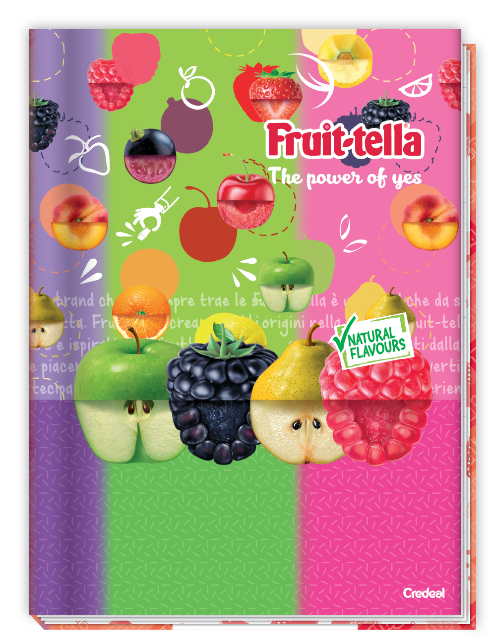 Fruit-tella - Caderno Costurado Fruit-tella - Caderno Costurado