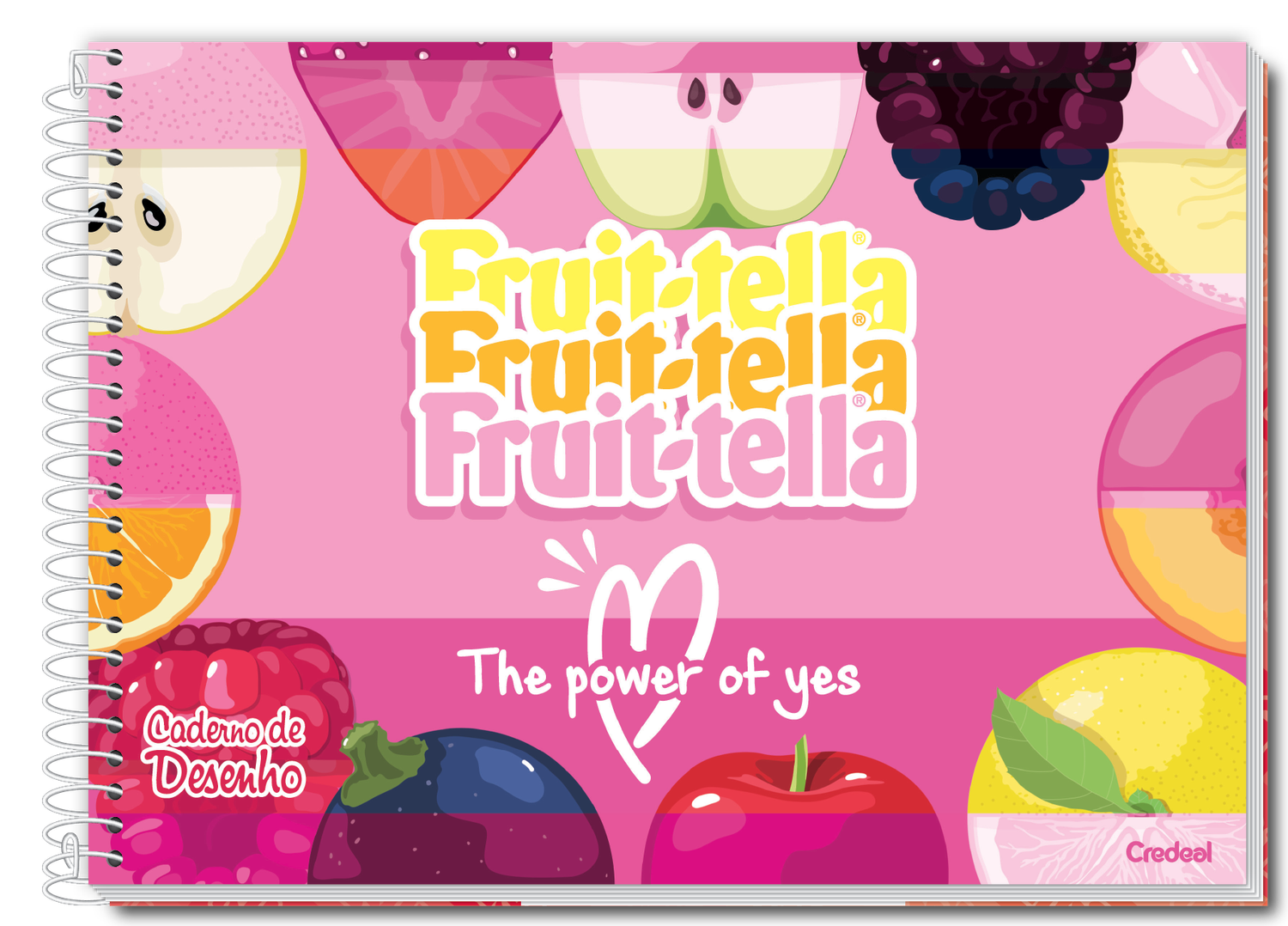 Fruit-tella - Caderno de Desenho Fruit-tella - Caderno de Desenho