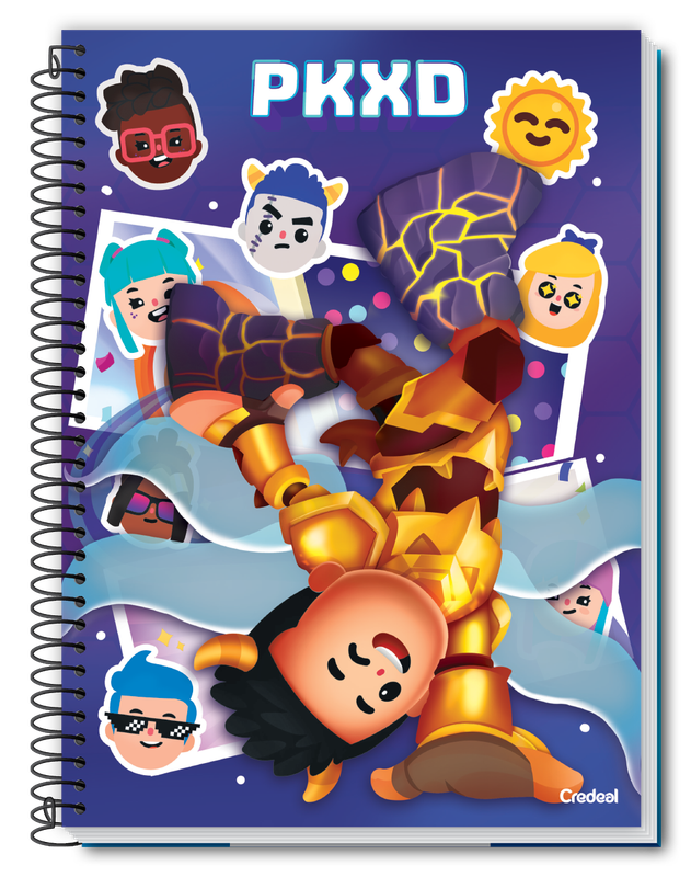 PK XD - Caderno Espiral