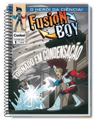 Fusion Boy - Caderno Espiral