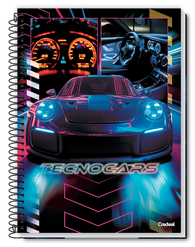 Tecnocars - Caderno Espiral