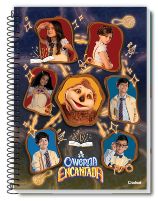 A Caverna Encantada - Caderno Espiral