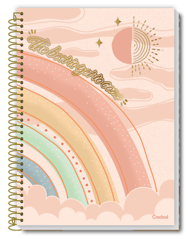 Arco-Íris - Caderno Espiral