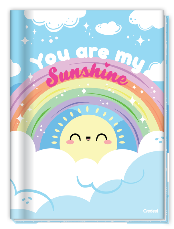 Arco-Íris - Caderno Costurado