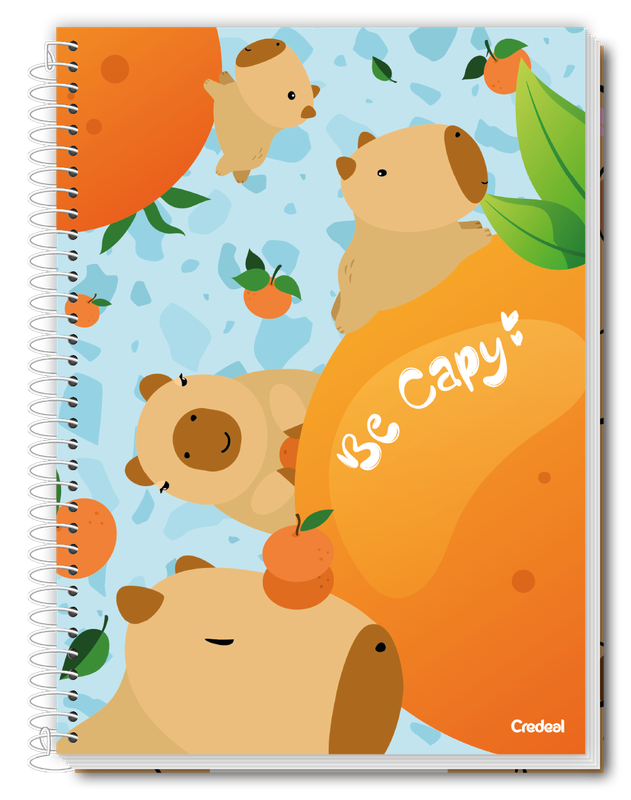 Be Capy - Caderno Espiral