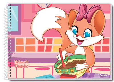Foxy Kids - Caderno de Desenho