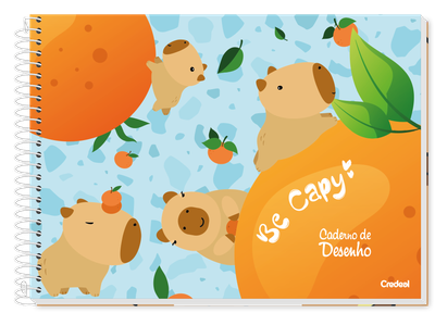 Be Capy - Caderno de Desenho