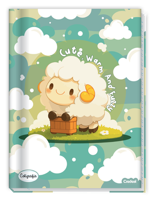 Lala Pets - Caderno de Caligrafia Costurado