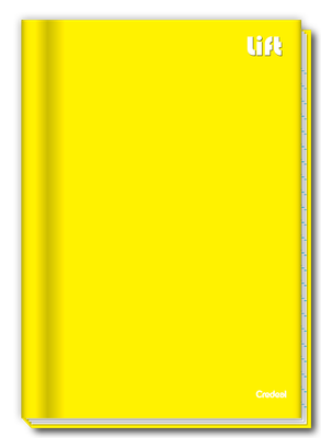 Lift - Caderno Costurado Lift - Caderno Costurado