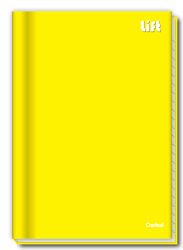 Lift - Caderno Costurado Lift - Caderno Costurado