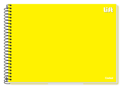 Lift - Caderno de Desenho Lift - Caderno de Desenho