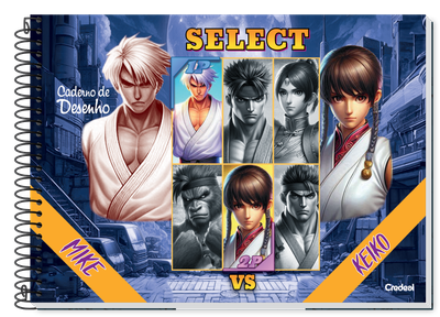 My Collection Masculina - Caderno de Desenho My Collection Masculina - Caderno de Desenho