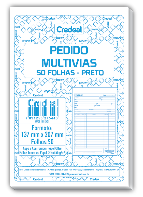 Pedido Cópia - Multivias Pedido Cópia - Multivias