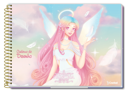 Princesa Fashion - Caderno Desenho