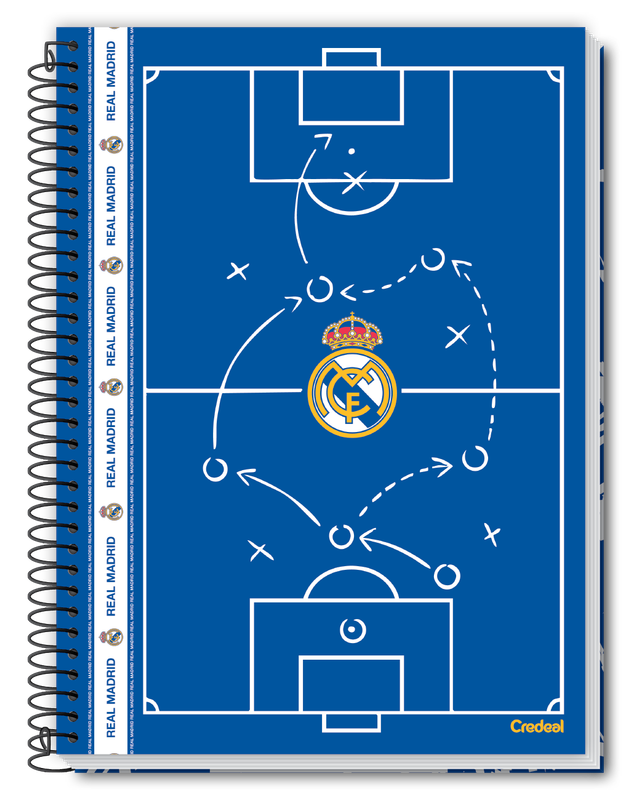 Real Madrid - Caderno Espiral