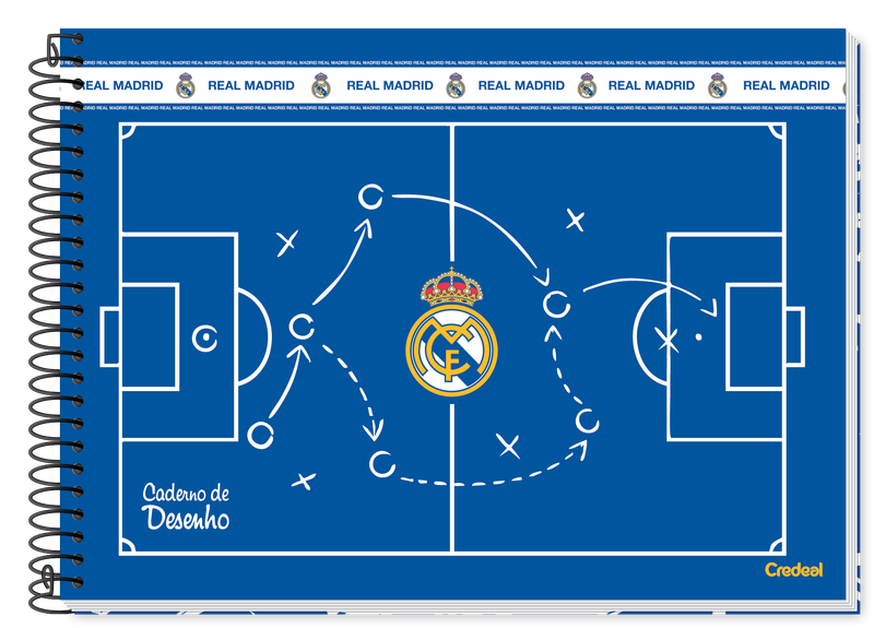 Real Madrid - Caderno de Desenho