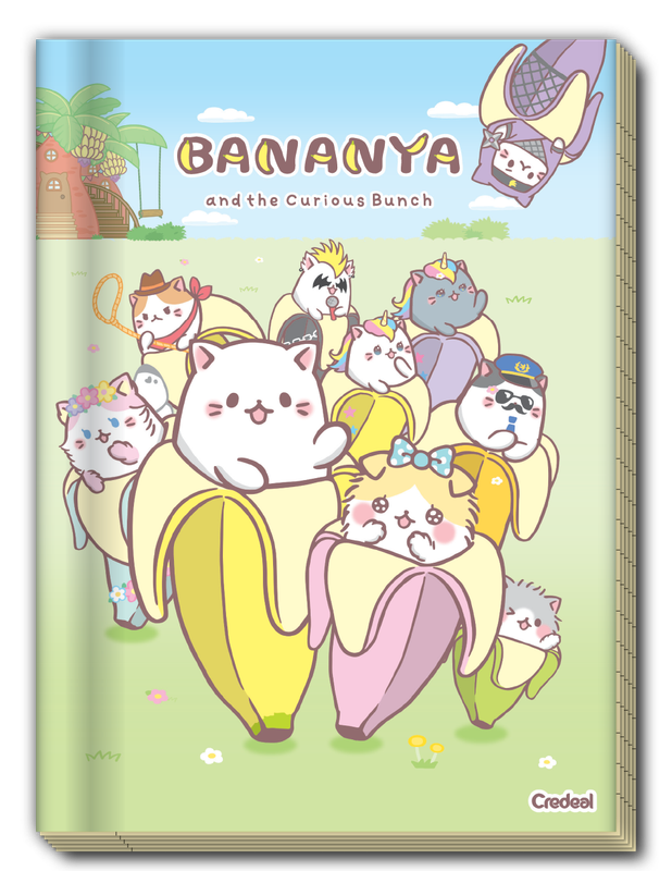 Bananya - Caderno Grampeado