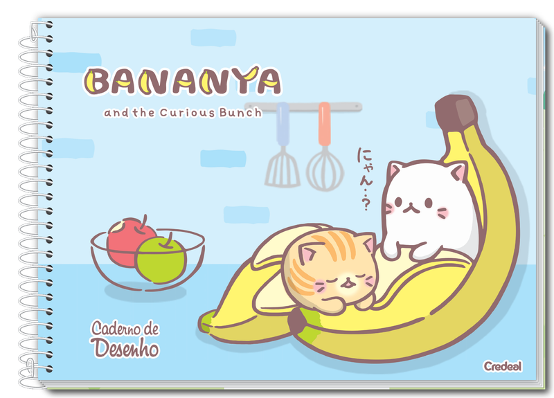Bananya - Caderno de Desenho
