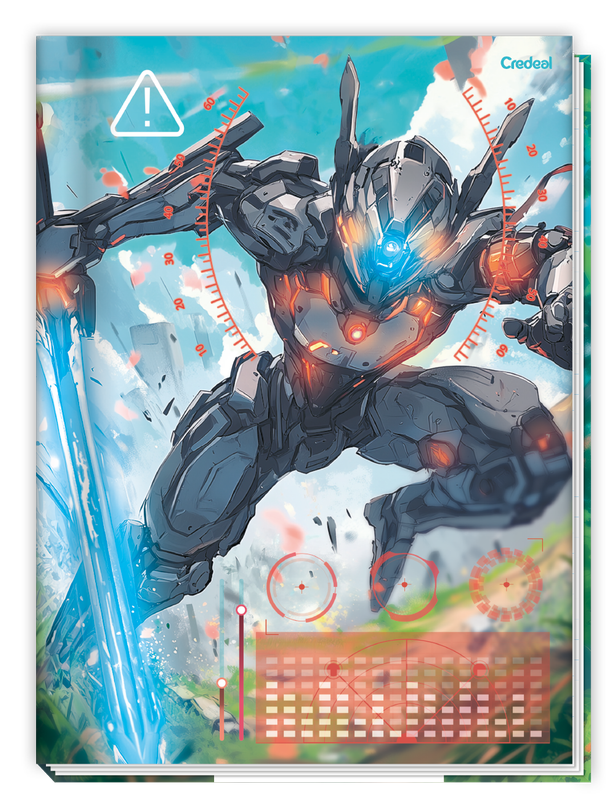 X-Tron - Caderno Costurado