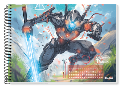 X-Tron - Caderno de Desenho