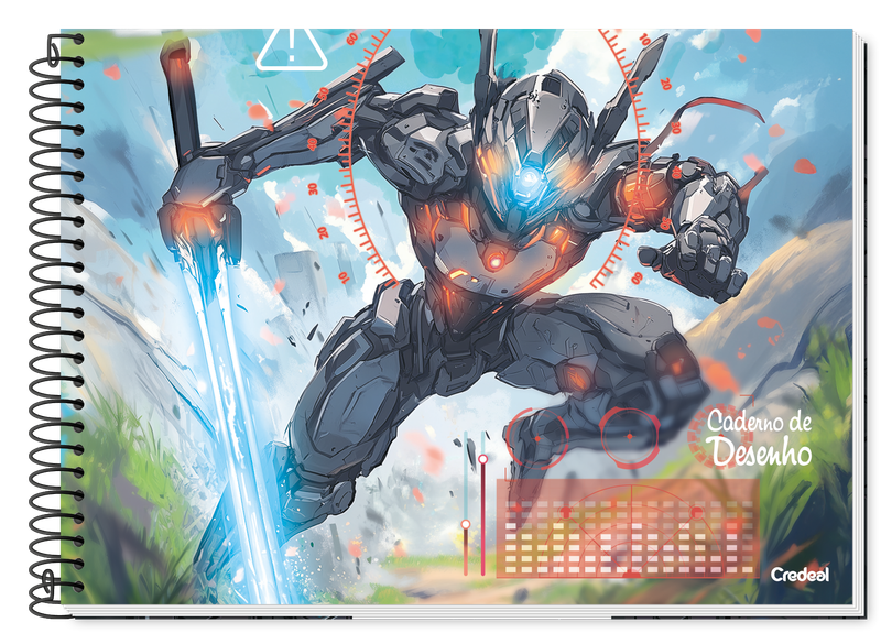 X-Tron - Caderno de Desenho