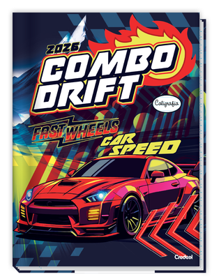 Super Cars - Caderno de Caligrafia Costurado