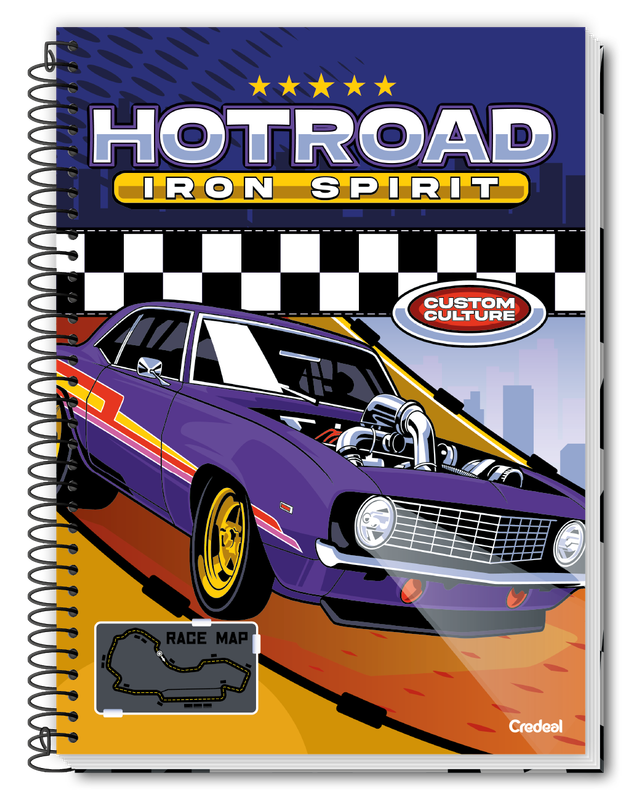 Super Cars - Caderno Espiral