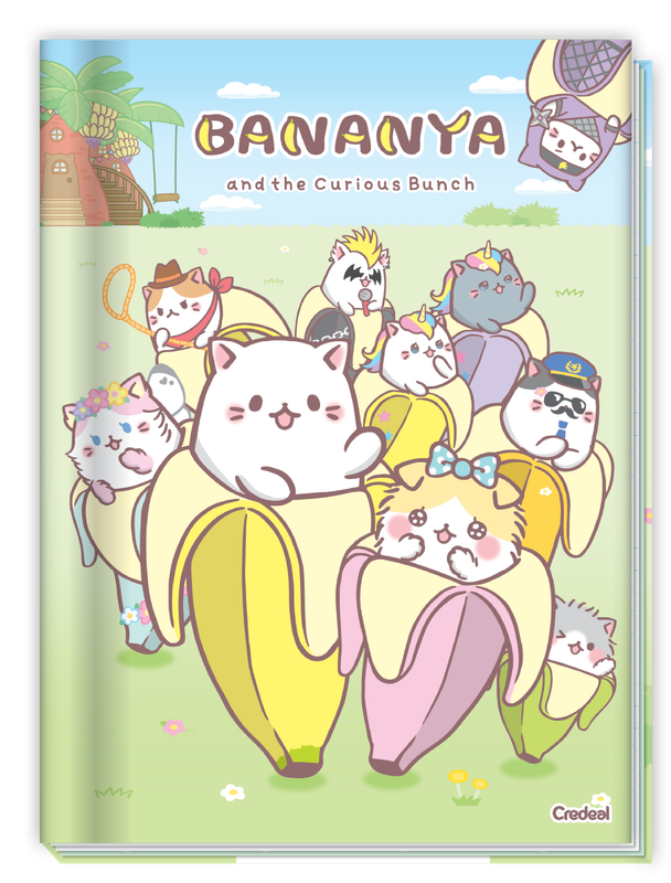 Bananya - Caderno Costurado