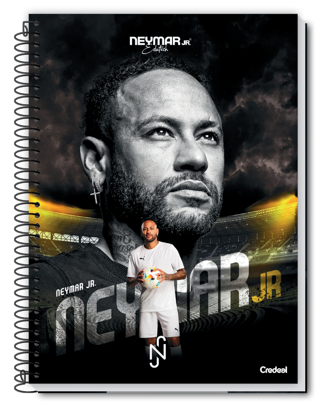 Neymar - Caderno Espiral Neymar - Caderno Espiral