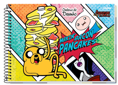 Ben 10 E Hora da Aventura Light - Caderno de Desenho Ben 10 E Hora da Aventura Light - Caderno de Desenho