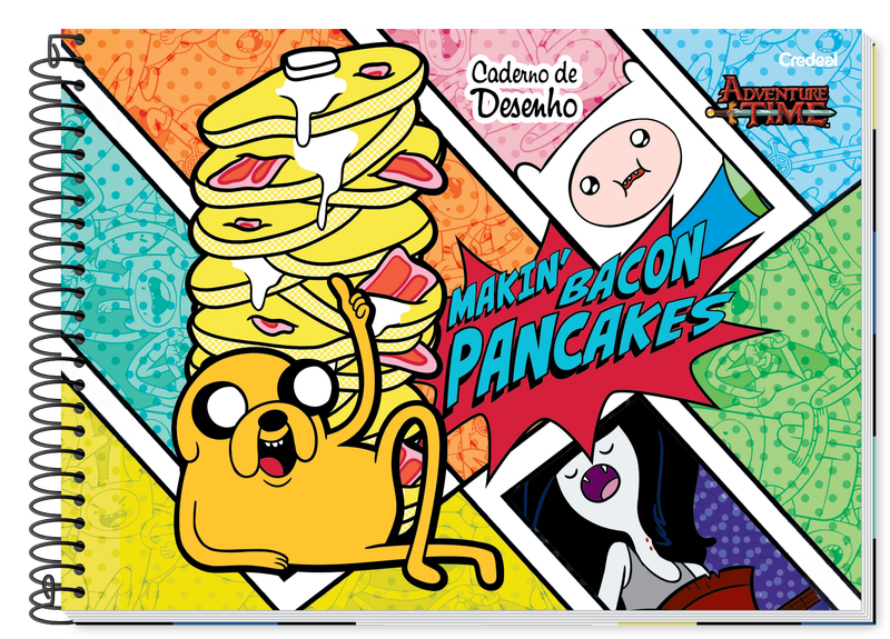 Ben 10 E Hora da Aventura Light - Caderno de Desenho