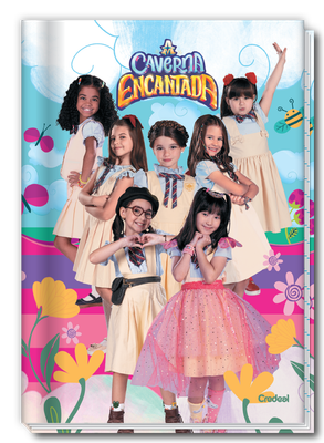 Caverna Encantada - Caderno Costurado