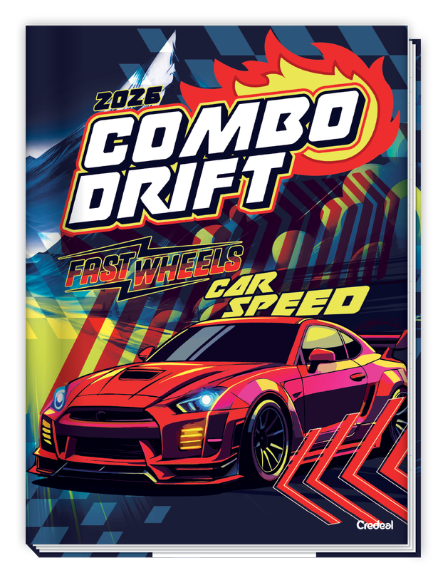 Super Cars - Caderno Costurado