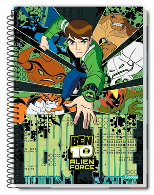 Ben 10 E Hora Da Aventura Light - Caderno Espiral
