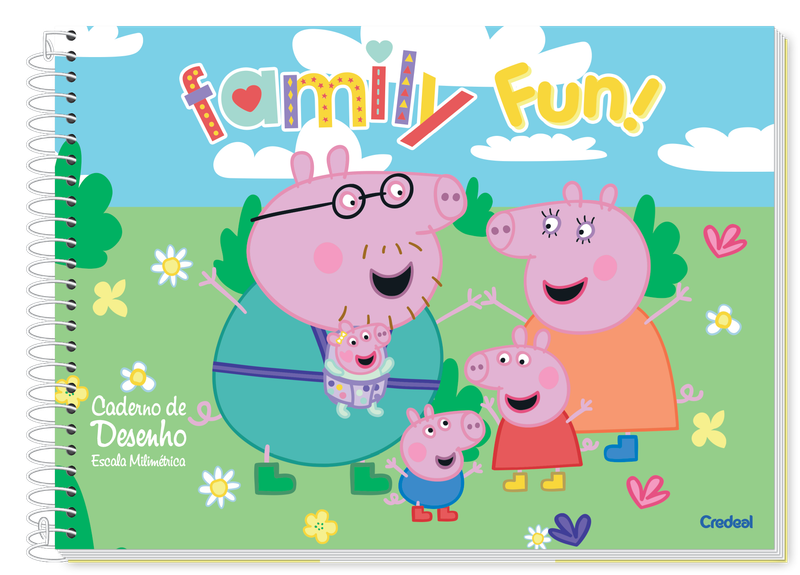 Peppa Pig - Caderno de Desenho