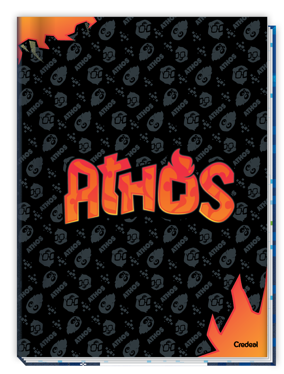 Athos e Problems - Caderno Costurado