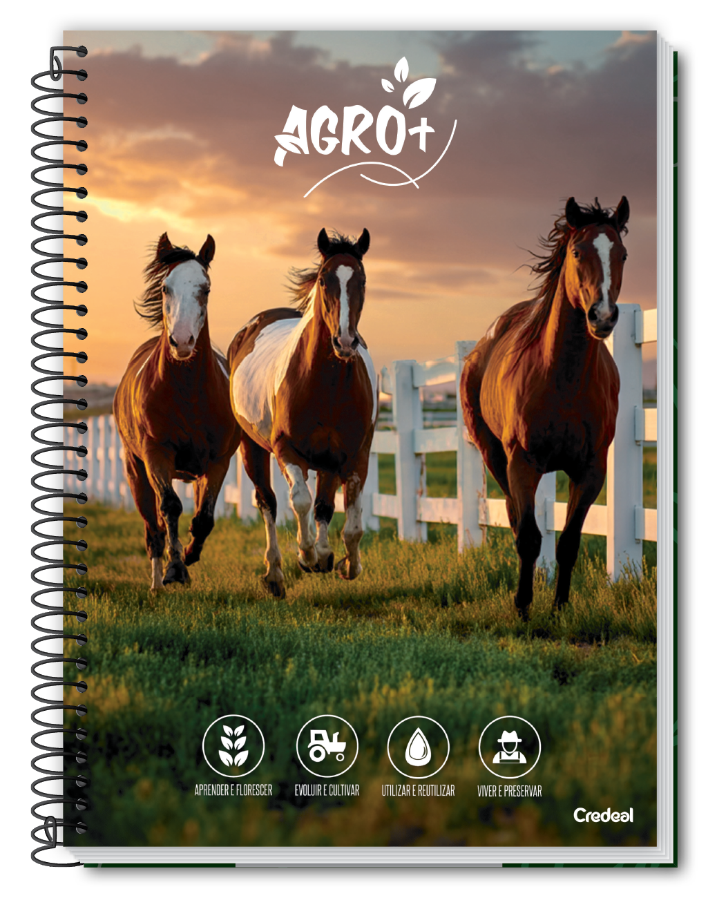 Agro + - Caderno Espiral