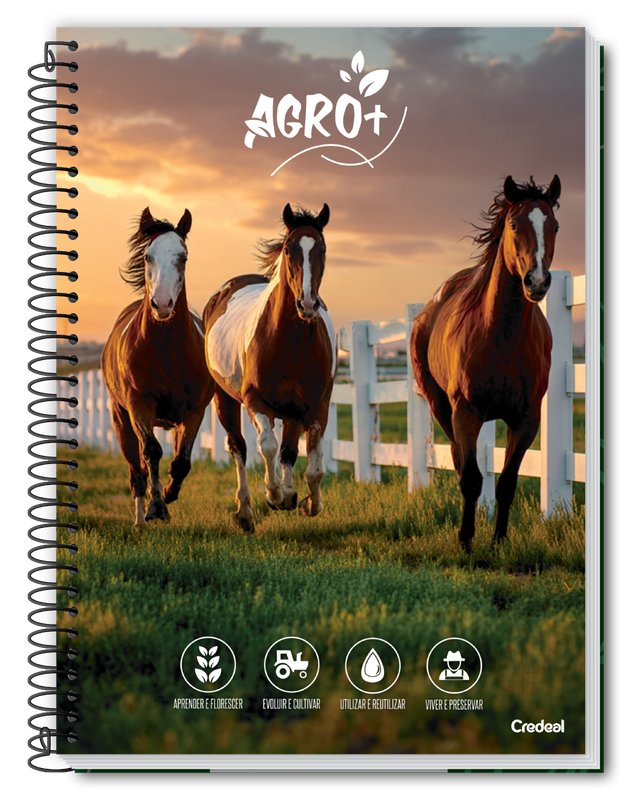 Agro + - Caderno Espiral Agro + - Caderno Espiral