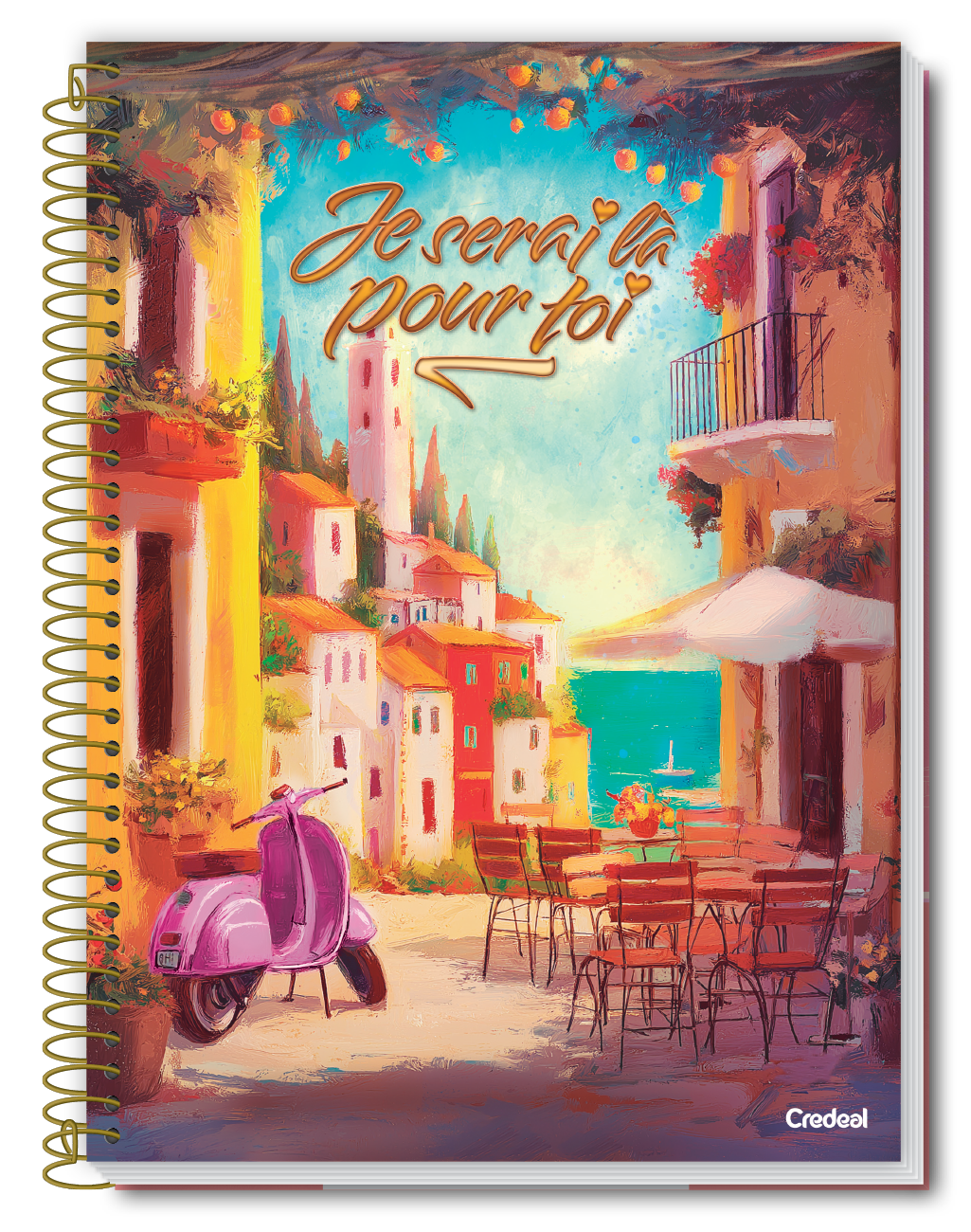 Bella - Caderno Espiral