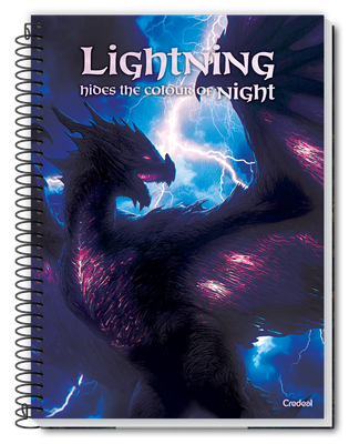 Aventura Com Dragões - Caderno Espiral Aventura Com Dragões - Caderno Espiral