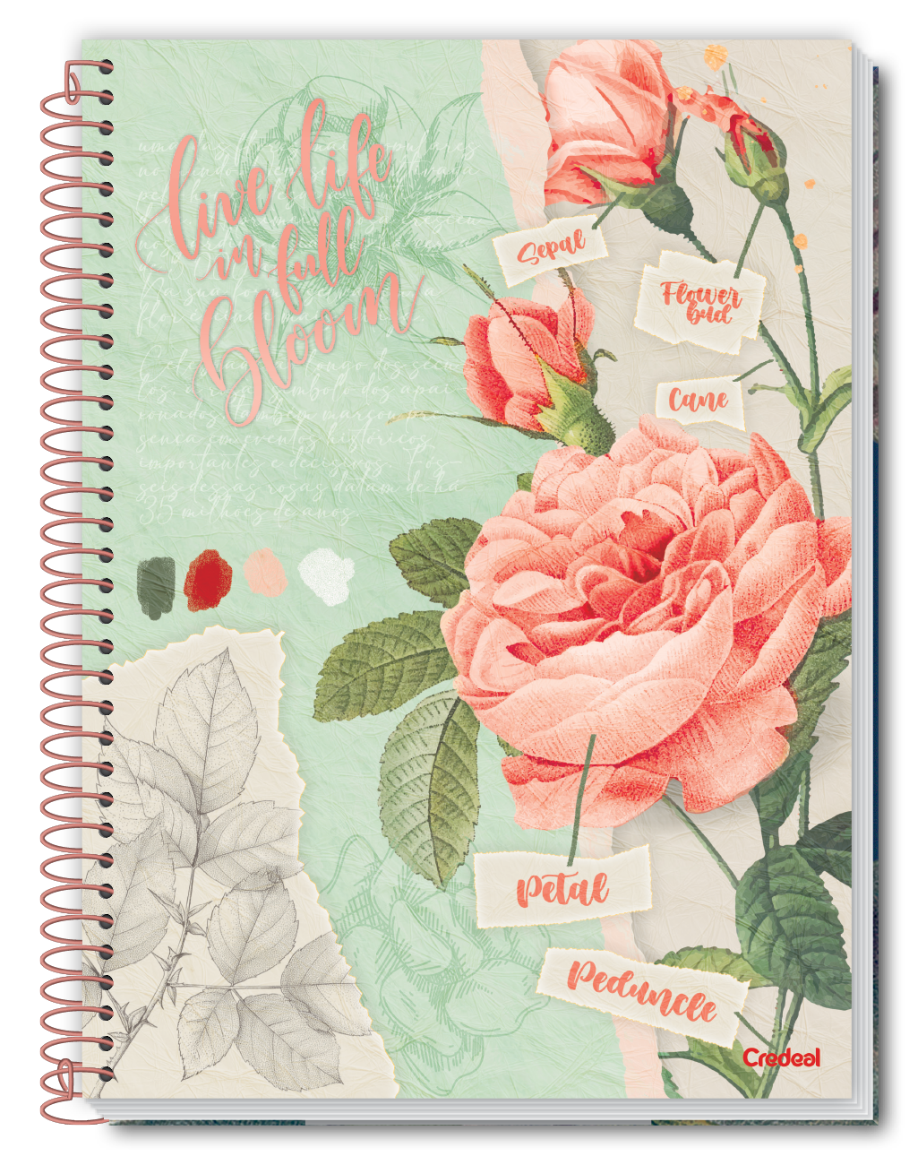 Botanical - Caderno Espiral